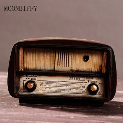 Vintage Resin Radio Model