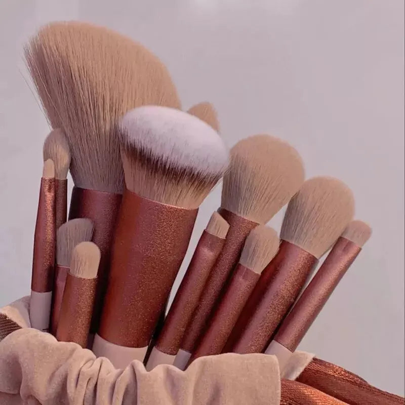13 PCS Makeup Brushes Set Eye Shadow Foundation