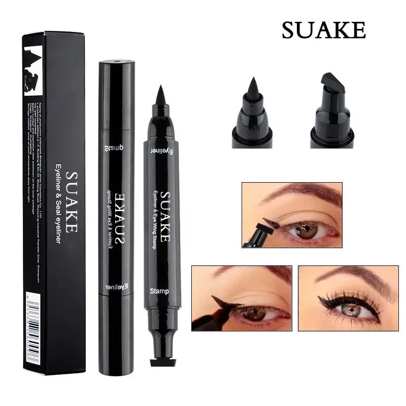 2 In1 Stamp Liquid Eyeliner Pencil  Eye Liner