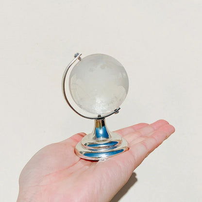 Mini Crystal Earth Globe