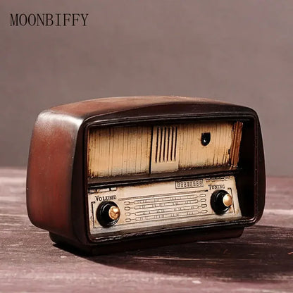 Vintage Resin Radio Model