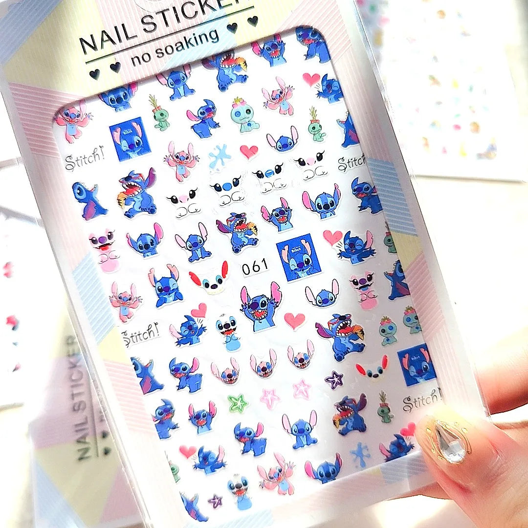 3D Cartoon Nail Sticker