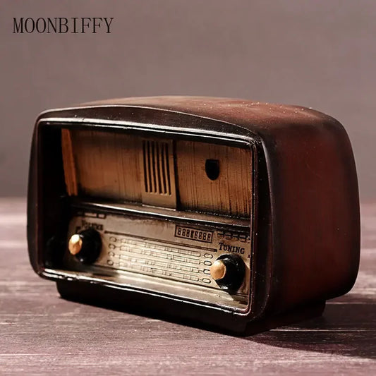 Vintage Resin Radio Model