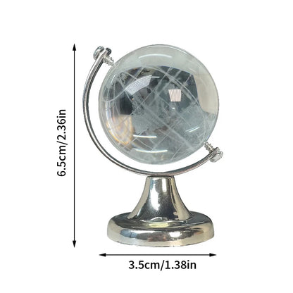 Mini Crystal Earth Globe