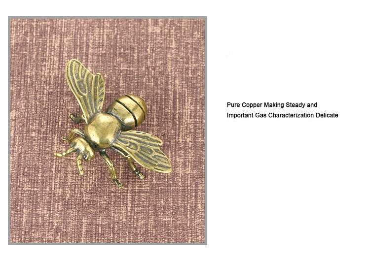 Handmade Pure Copper Bee Antique